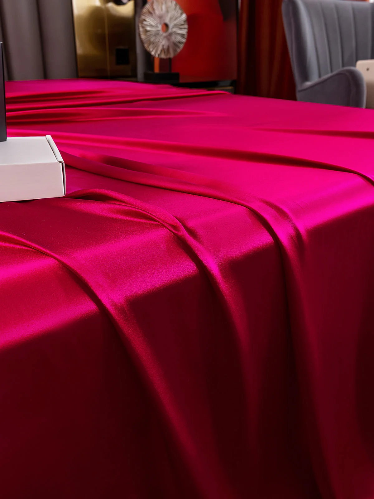 19Momme Mulberry Silk Seamless Flat Sheet - Image 11