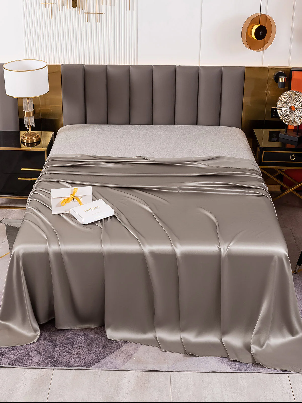 19Momme Mulberry Silk Seamless Flat Sheet - Image 25
