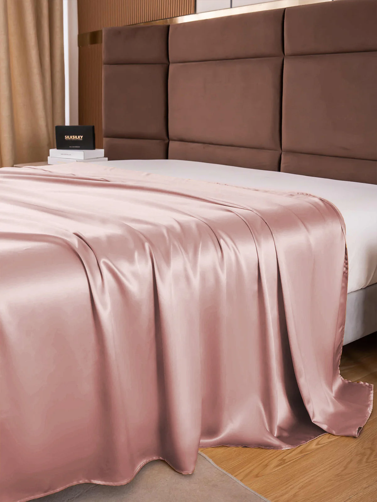 19Momme Mulberry Silk Seamless Flat Sheet - Image 60