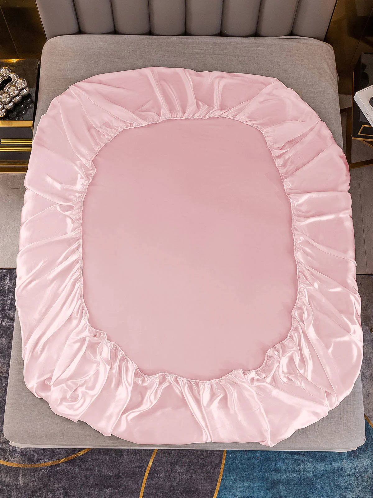 19Momme Mulberry Silk Seamless Fitted Sheet - Image 59