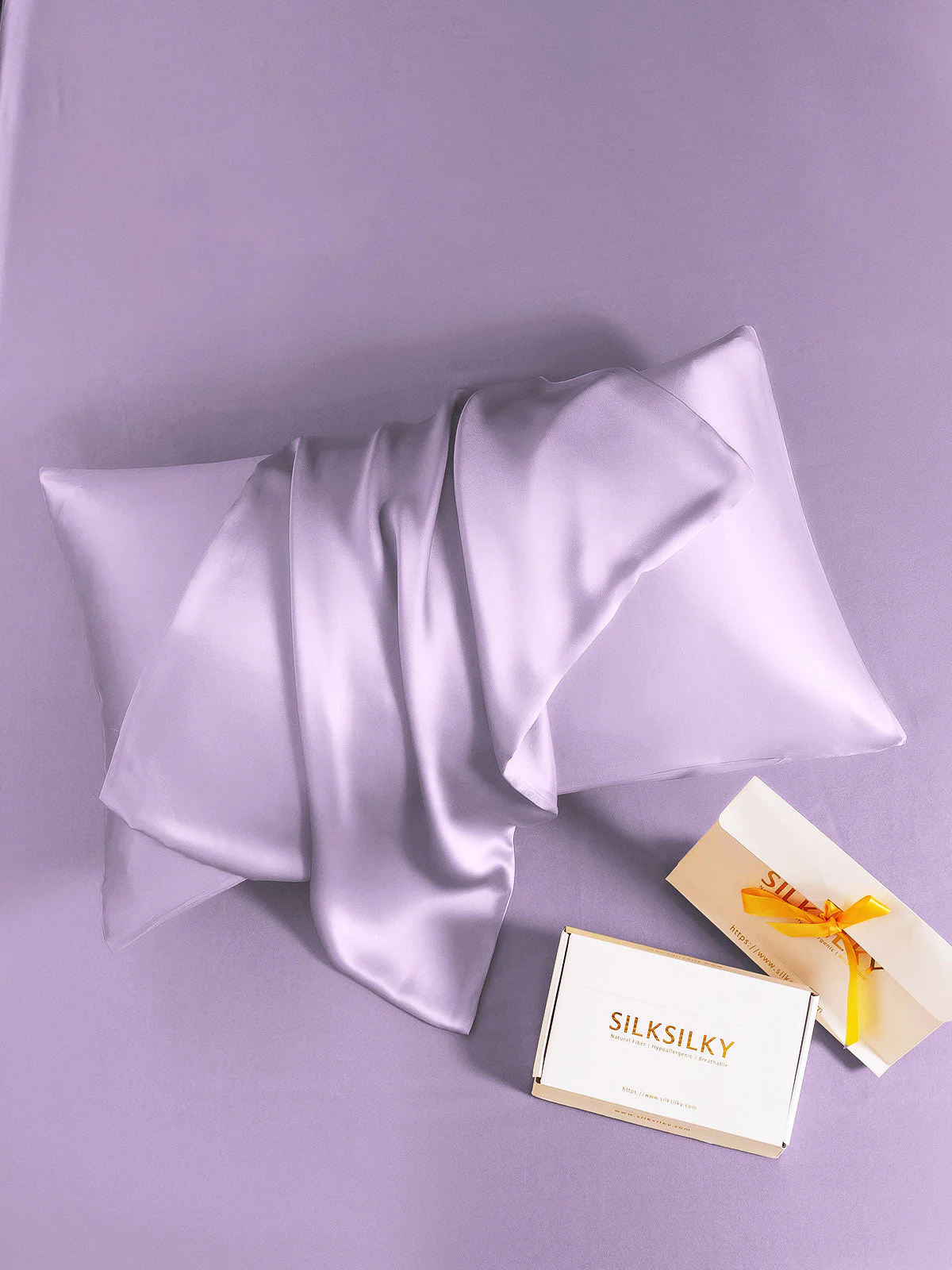19Momme 100% Mulberry Silk Pillowcase - Hidden Zipper - Image 115
