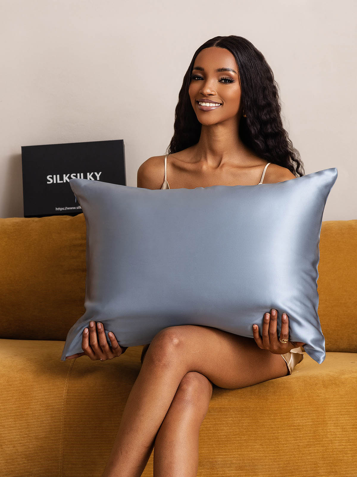 19Momme 100% Mulberry Silk Pillowcase - Hidden Zipper - Image 125