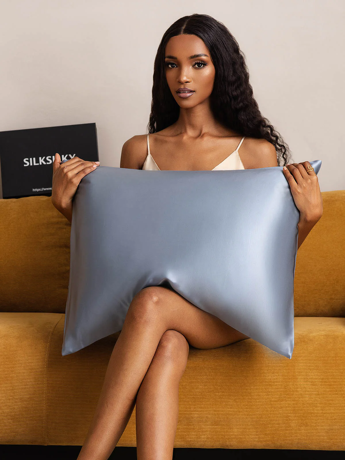 19Momme 100% Mulberry Silk Pillowcase - Hidden Zipper - Image 126