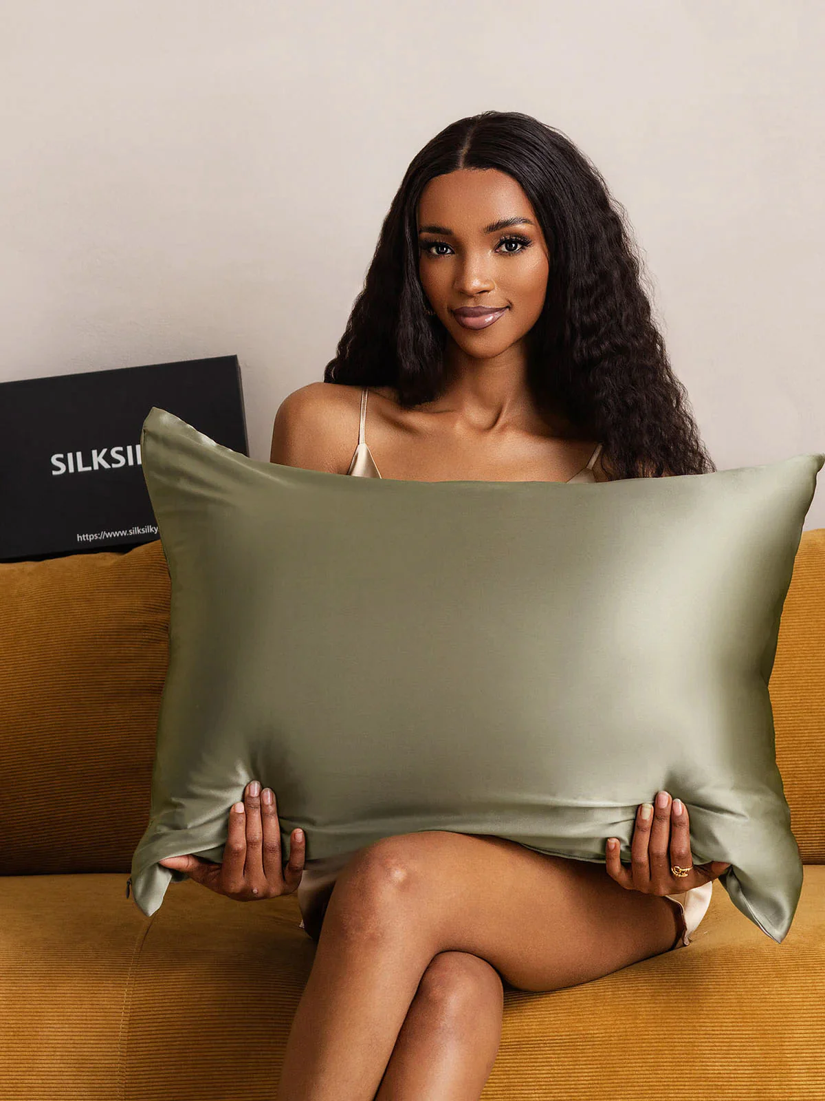 19Momme 100% Mulberry Silk Pillowcase - Hidden Zipper - Image 135