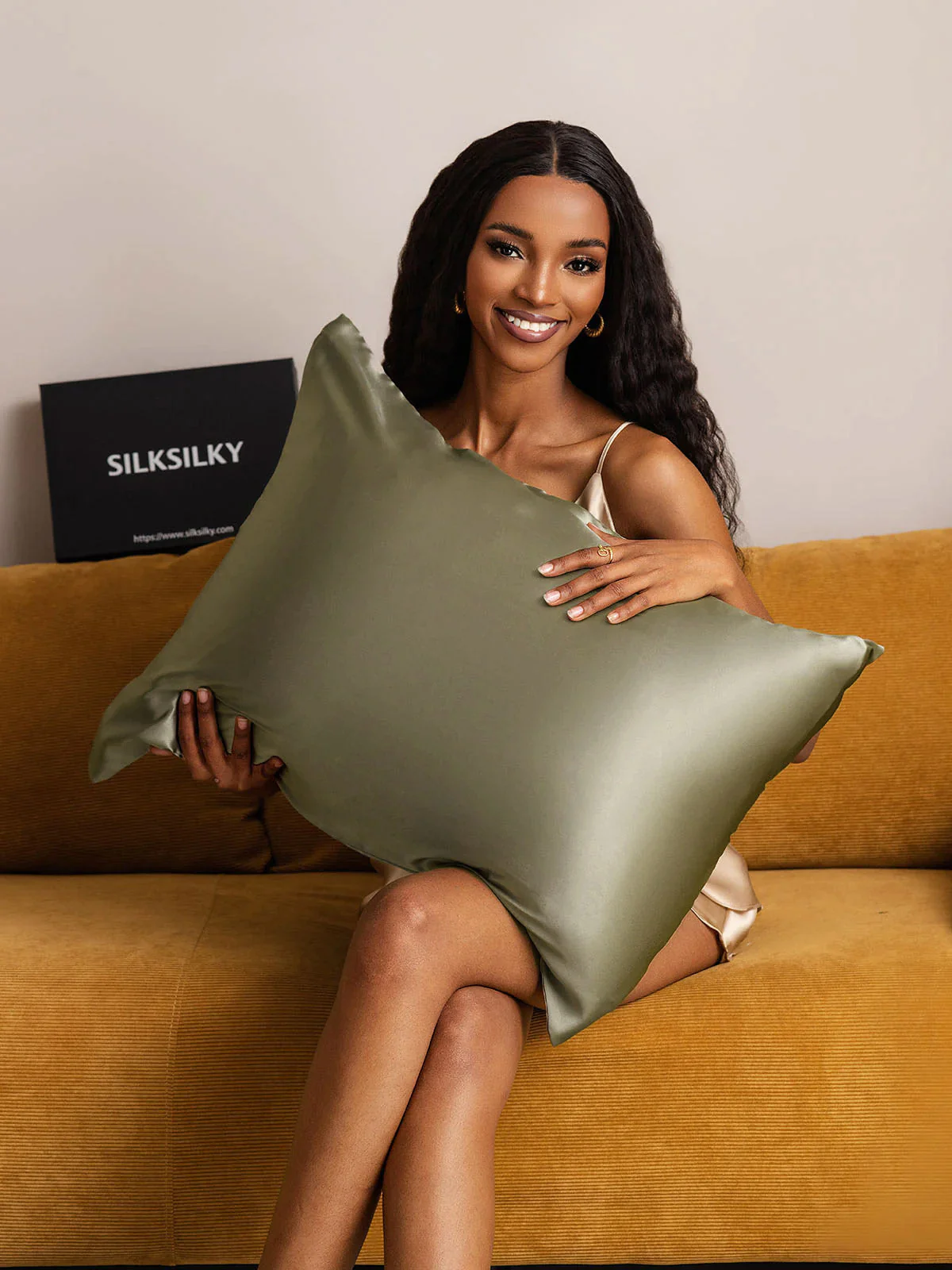 19Momme 100% Mulberry Silk Pillowcase - Hidden Zipper - Image 139