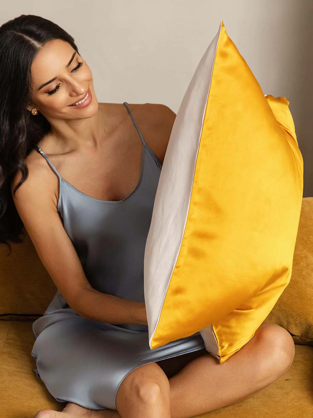 19Momme 100% Mulberry Silk Pillowcase - Hidden Zipper - Image 168
