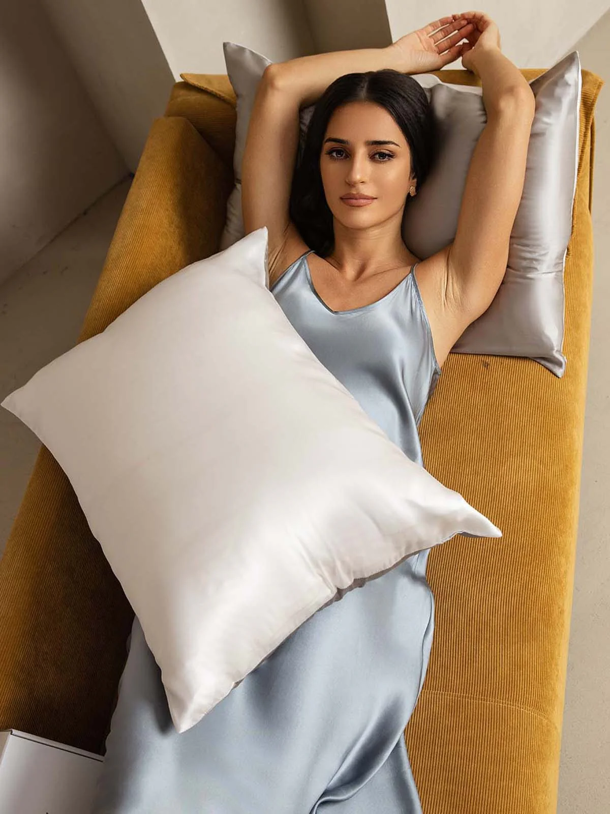 19Momme 100% Mulberry Silk Pillowcase - Hidden Zipper - Image 174