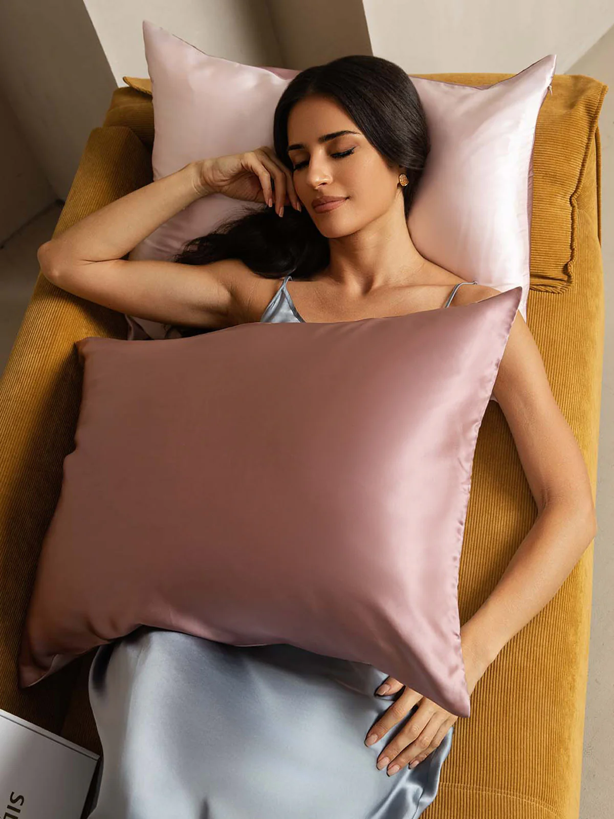 19Momme 100% Mulberry Silk Pillowcase - Hidden Zipper - Image 186