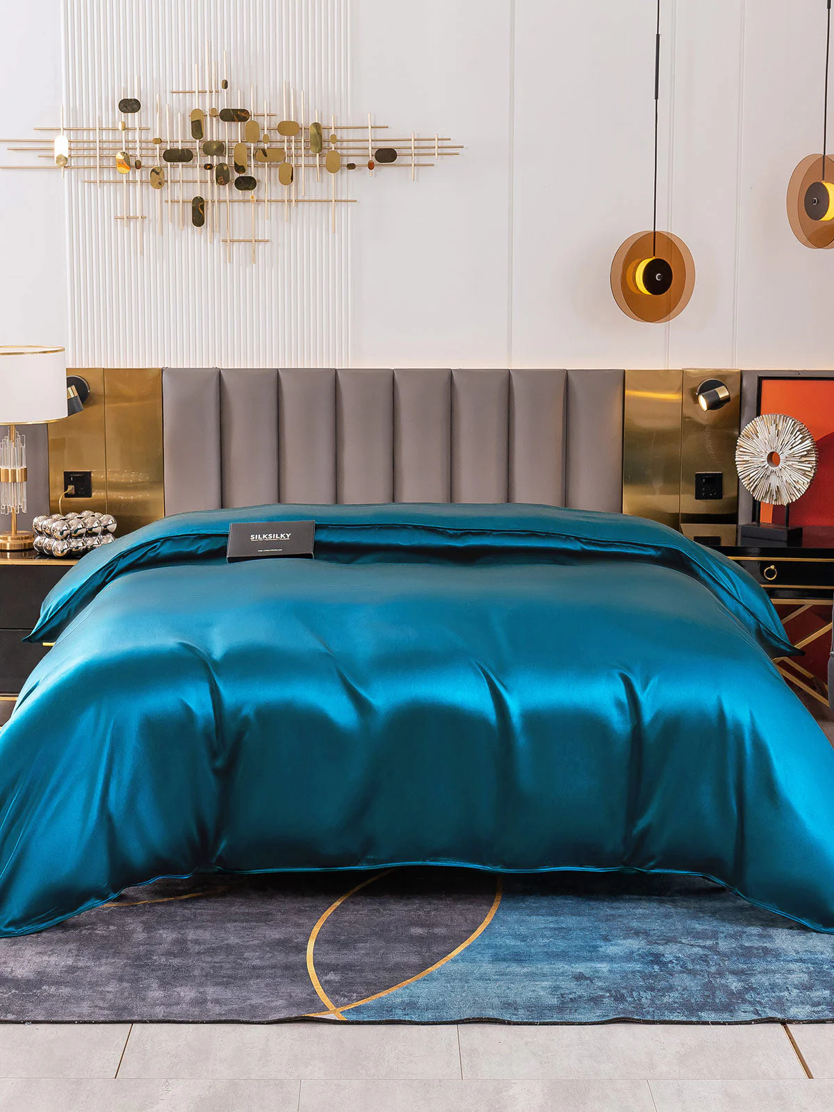 19Momme Mulberry Silk Seamless Duvet Cover - Image 31