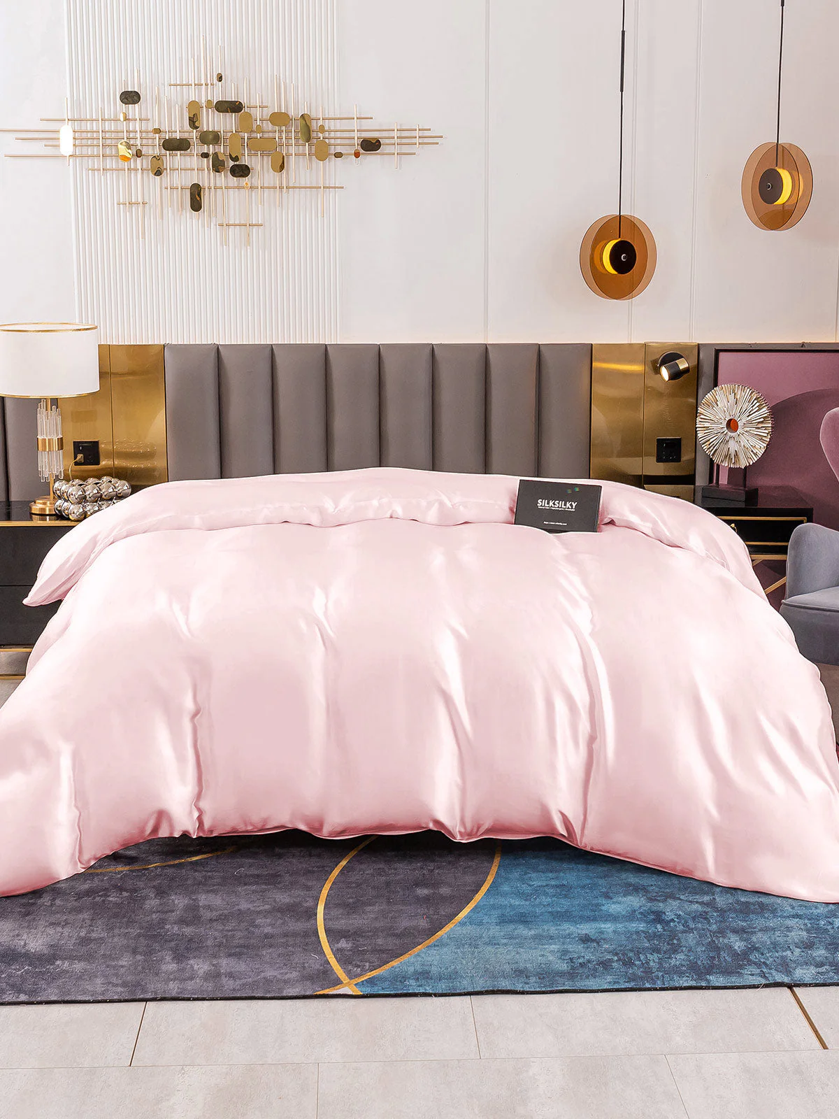 19Momme Mulberry Silk Seamless Duvet Cover - Image 34