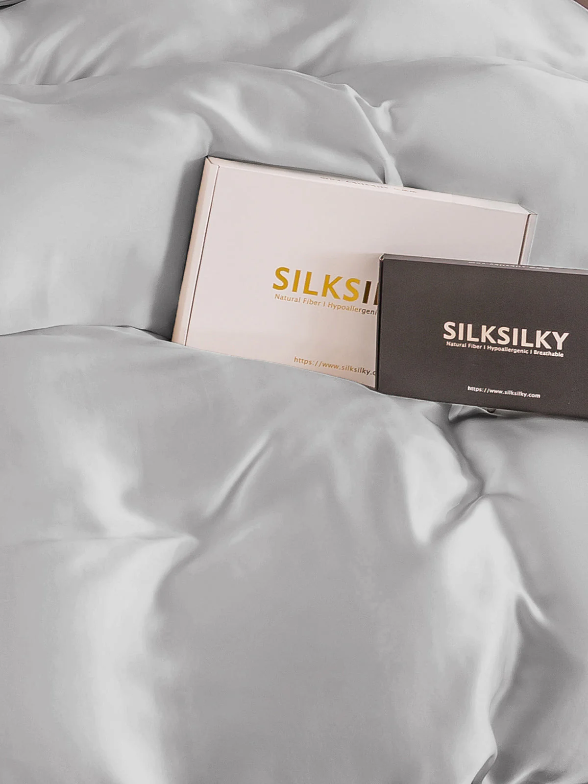 19Momme Mulberry Silk Seamless Duvet Cover - Image 38