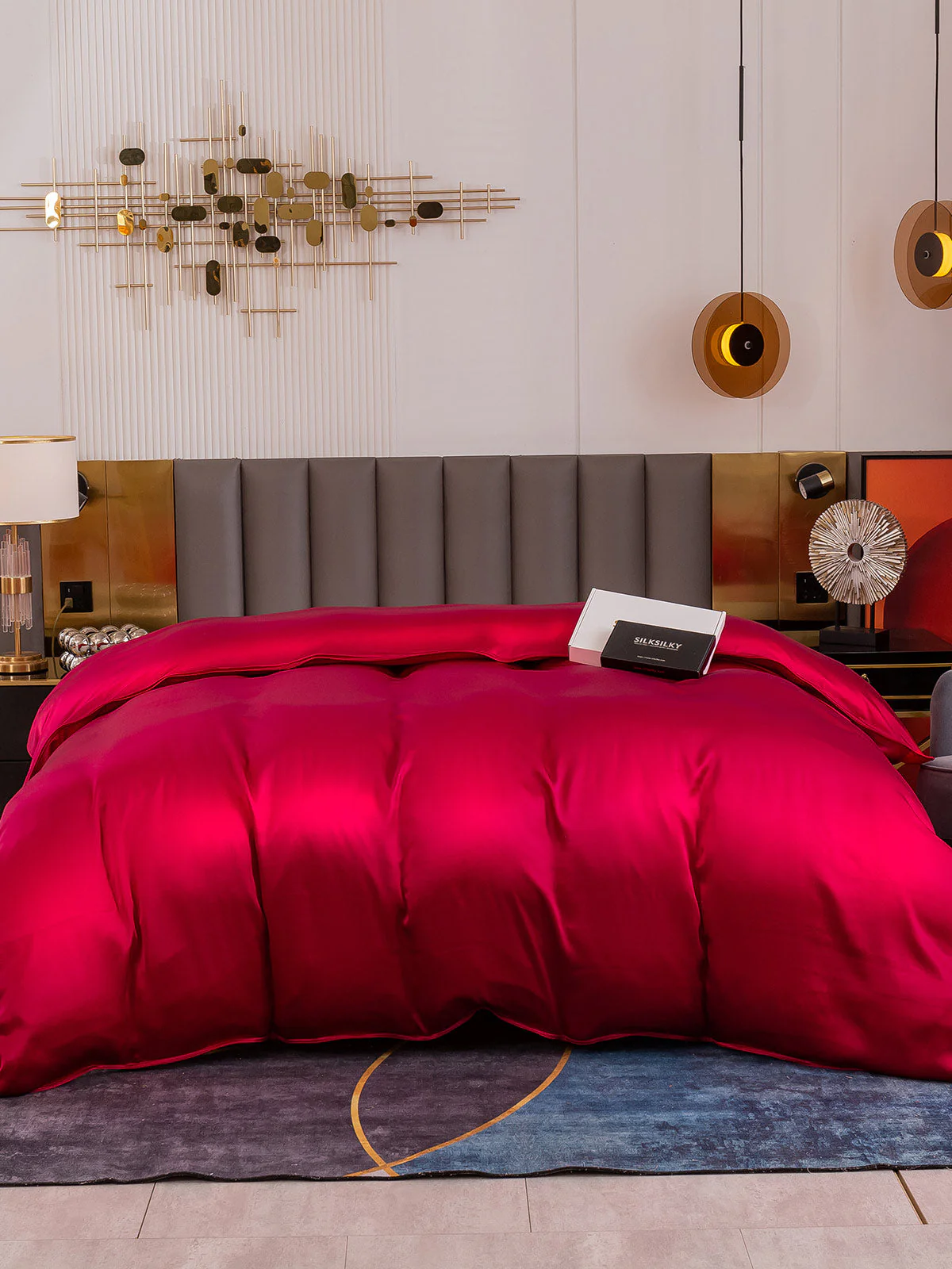 19Momme Mulberry Silk Seamless Duvet Cover - Image 40