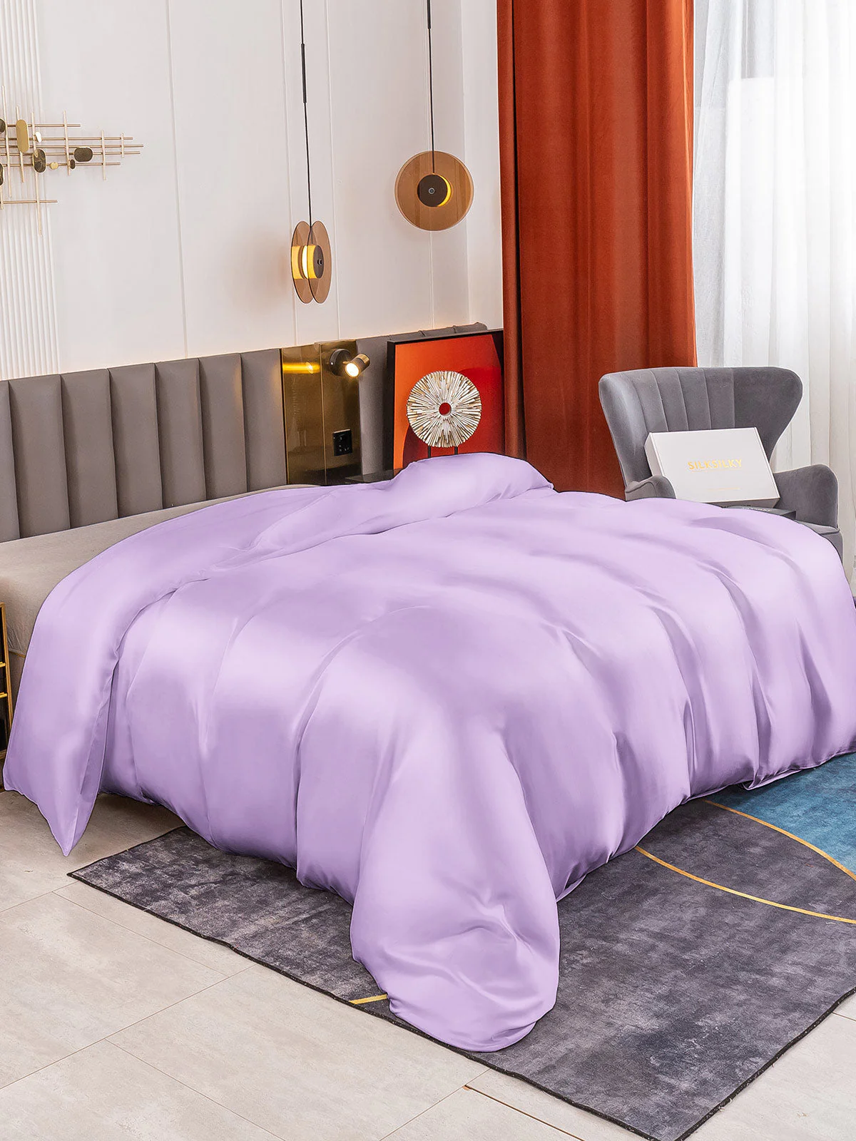 19Momme Mulberry Silk Seamless Duvet Cover - Image 58