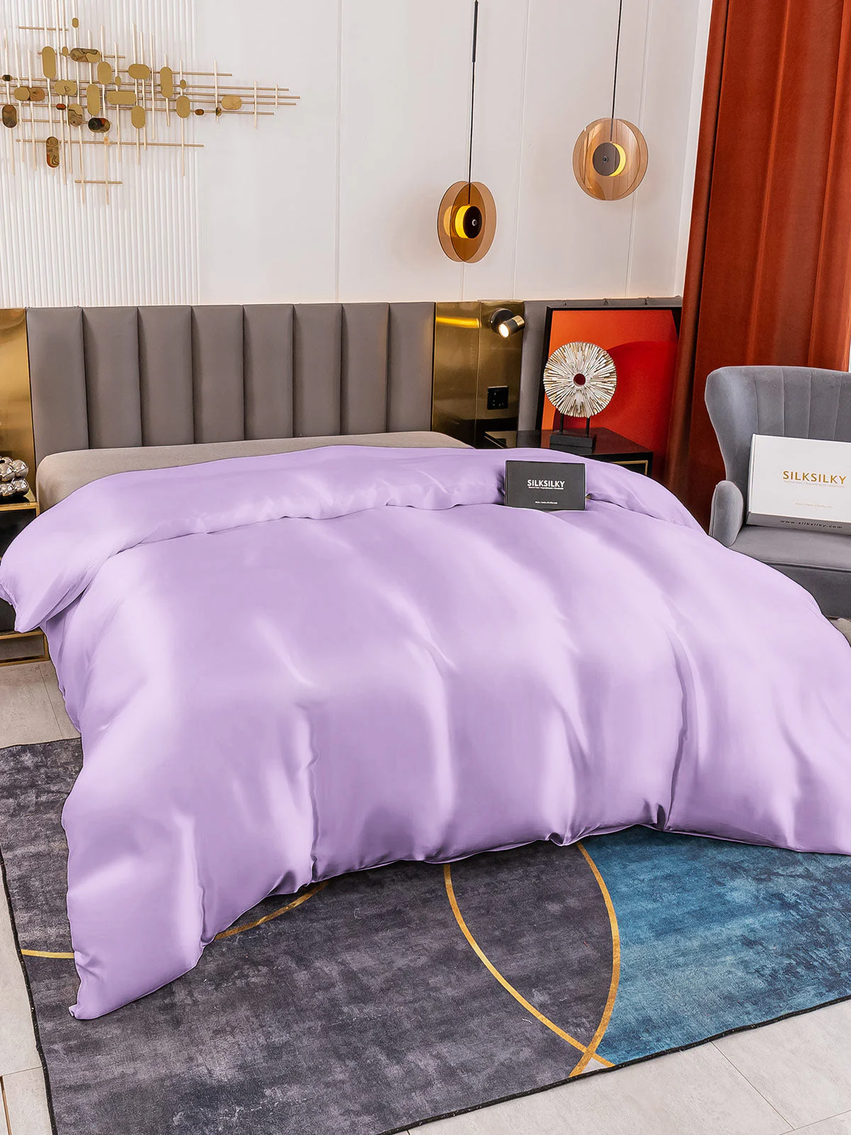 19Momme Mulberry Silk Seamless Duvet Cover - Image 59