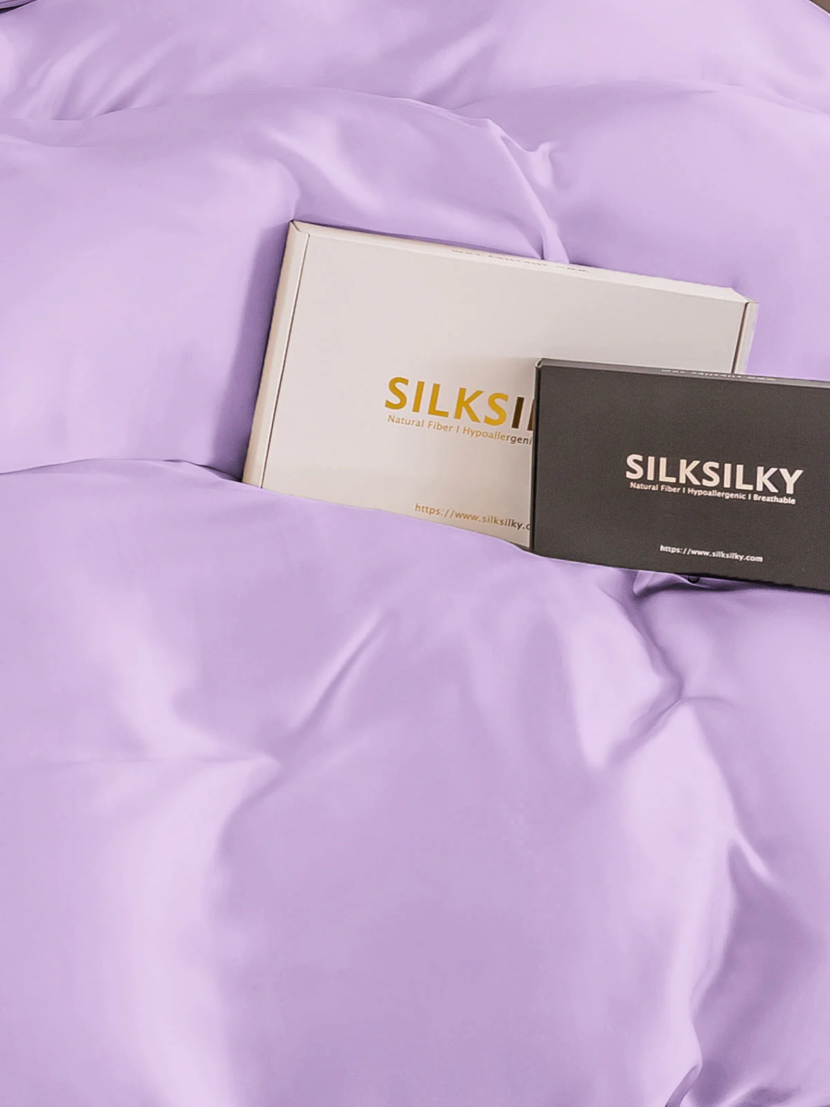 19Momme Mulberry Silk Seamless Duvet Cover - Image 60