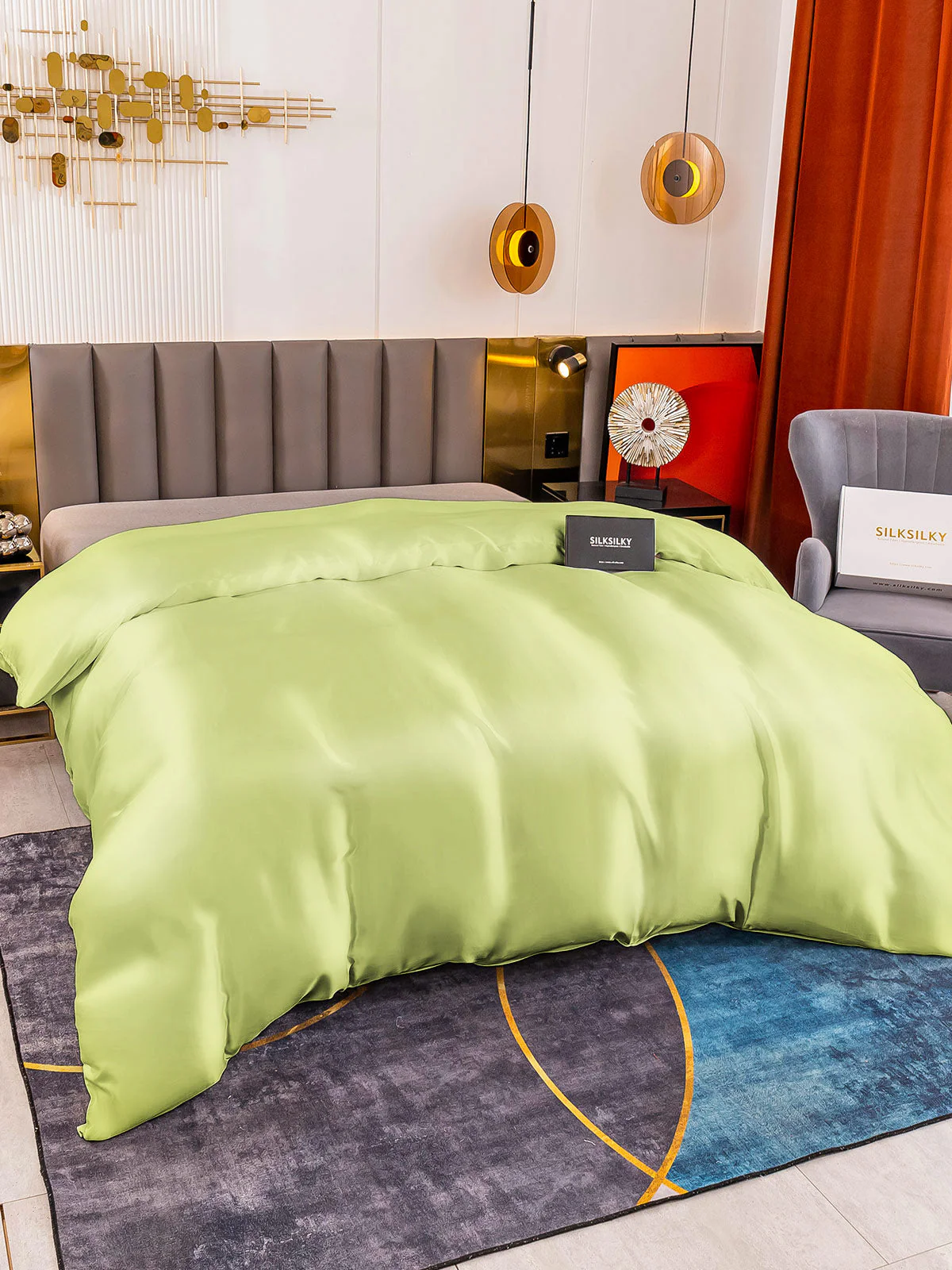19Momme Mulberry Silk Seamless Duvet Cover - Image 62