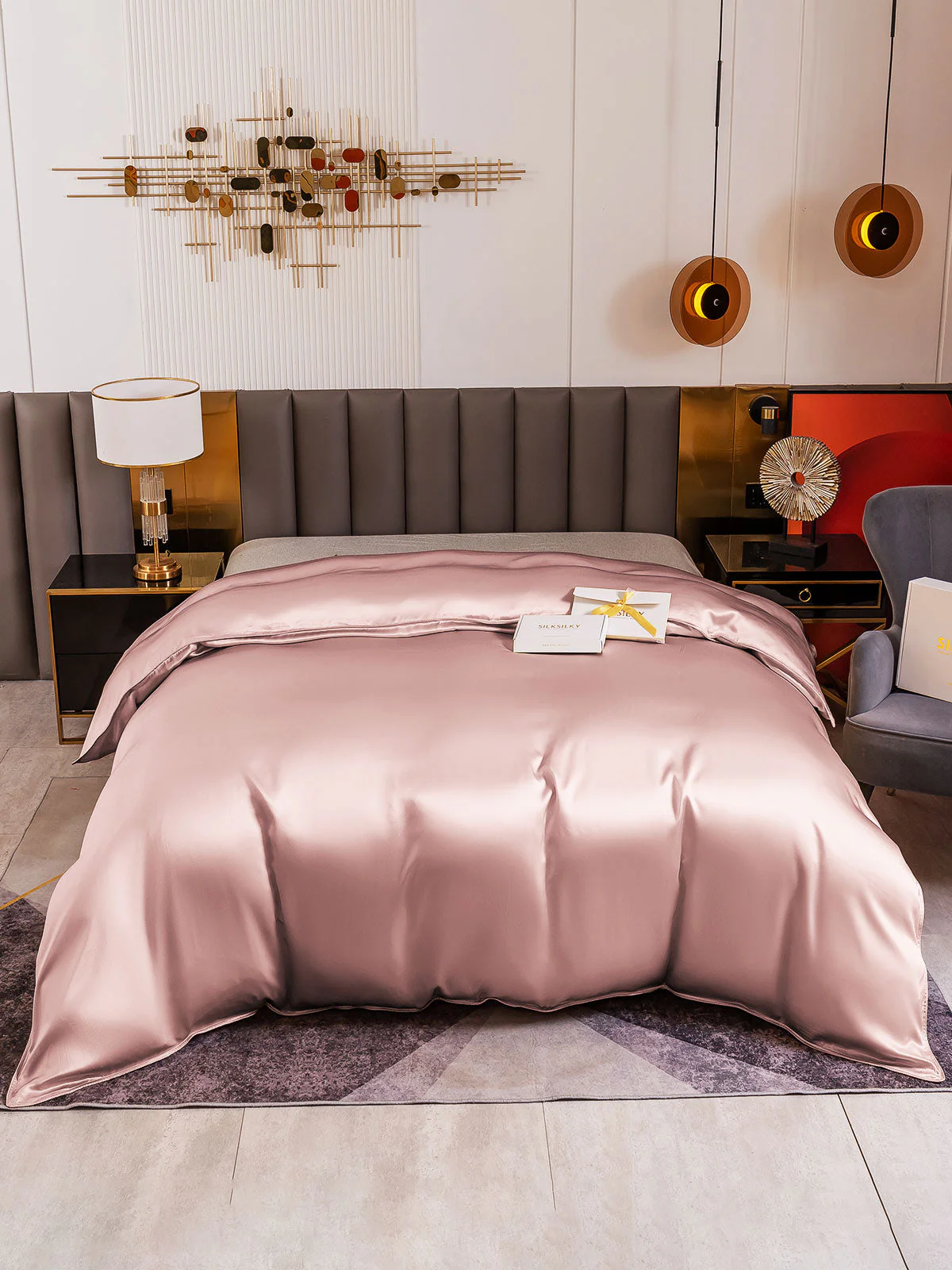 19Momme Mulberry Silk Seamless Duvet Cover - Image 65