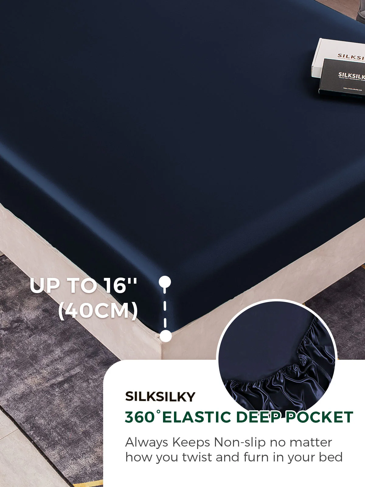 19Momme Silk Sheet Set - Image 6