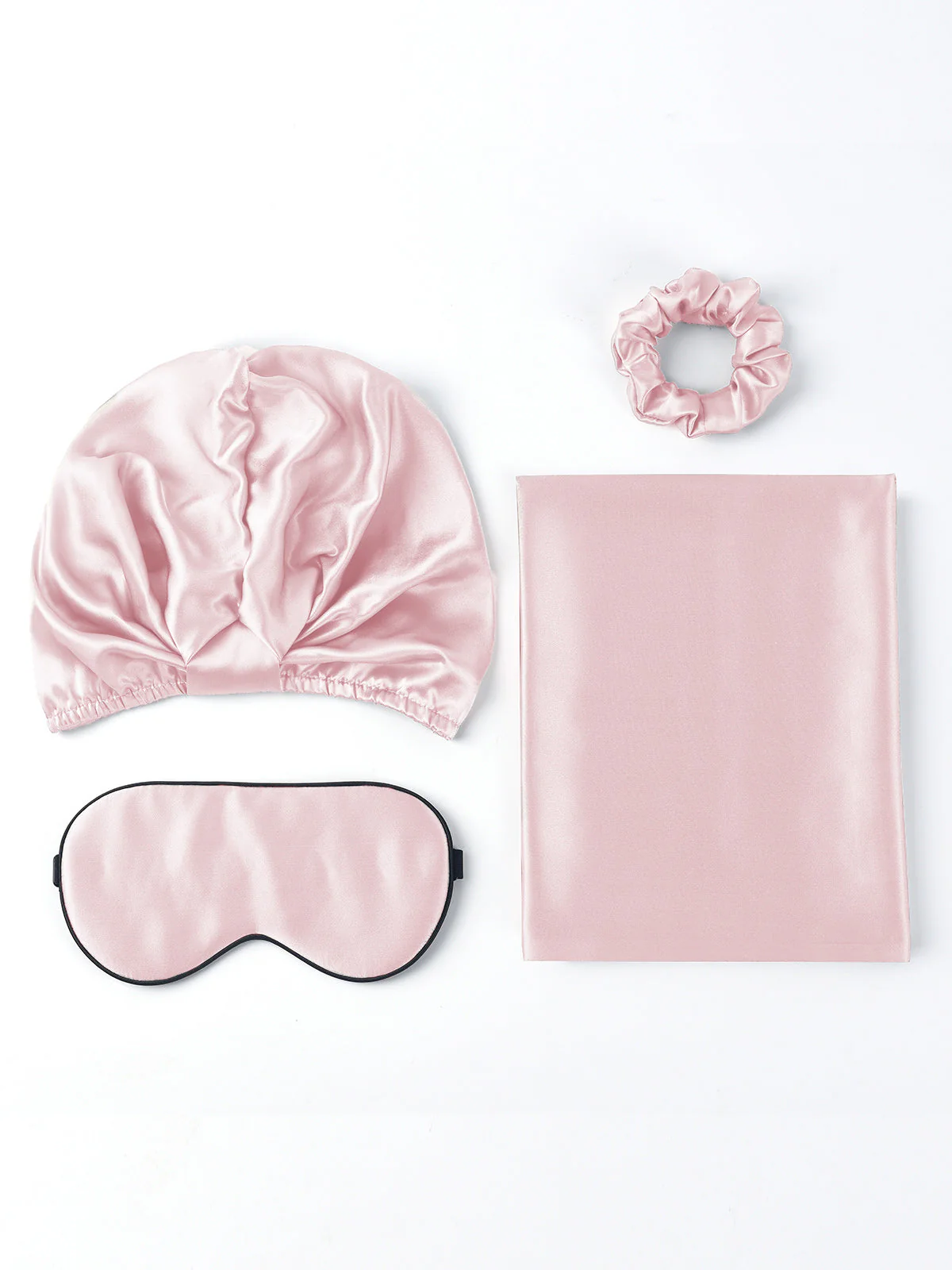 19Momme 4Pcs Set Silk Skin-Friendly Beauty Sleep Set (Envelope Pillowcase) - Image 10