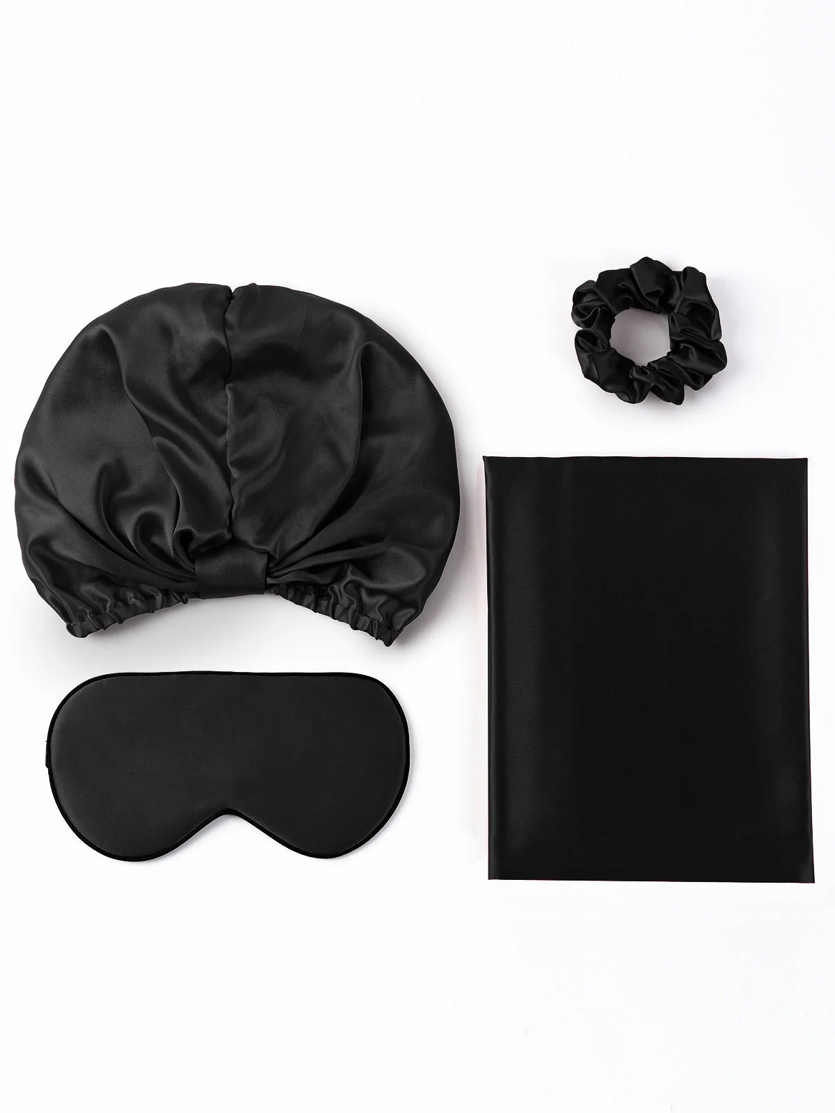19Momme 4Pcs Set Silk Skin-Friendly Beauty Sleep Set (Hidden Zipper Pillowcase) - Image 11