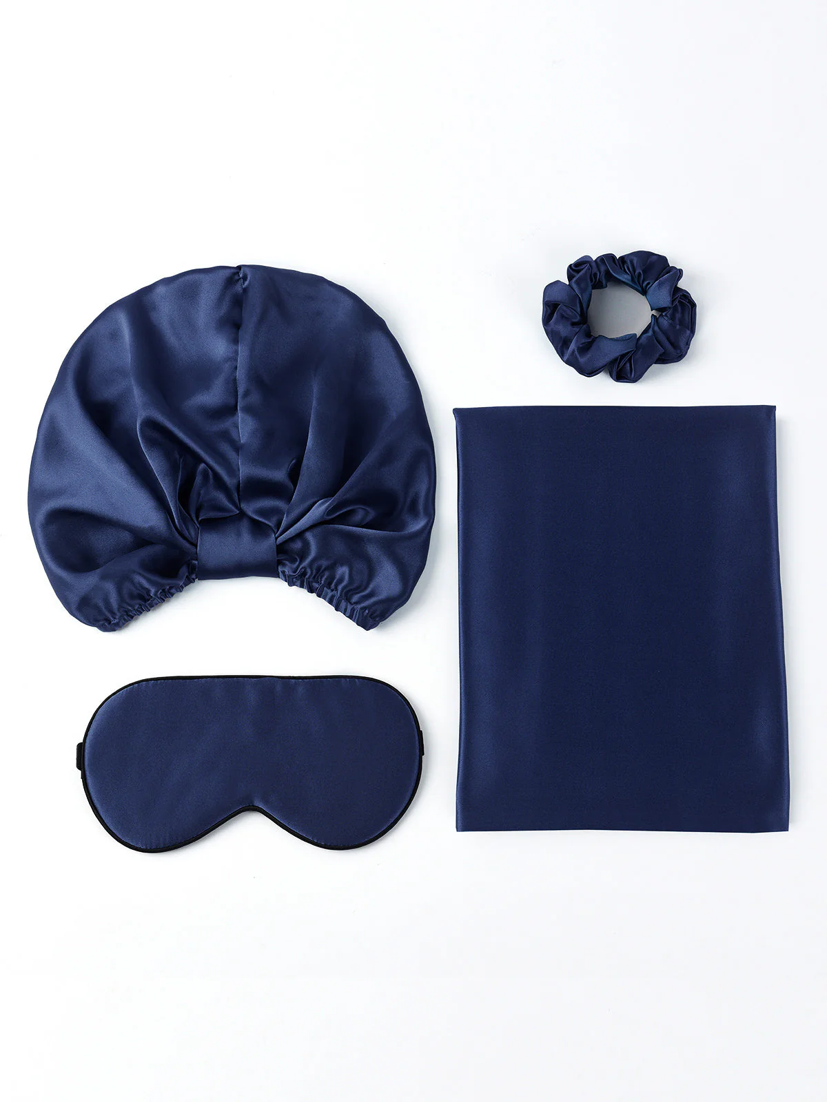 19Momme 4Pcs Set Silk Skin-Friendly Beauty Sleep Set (Hidden Zipper Pillowcase) - Image 21