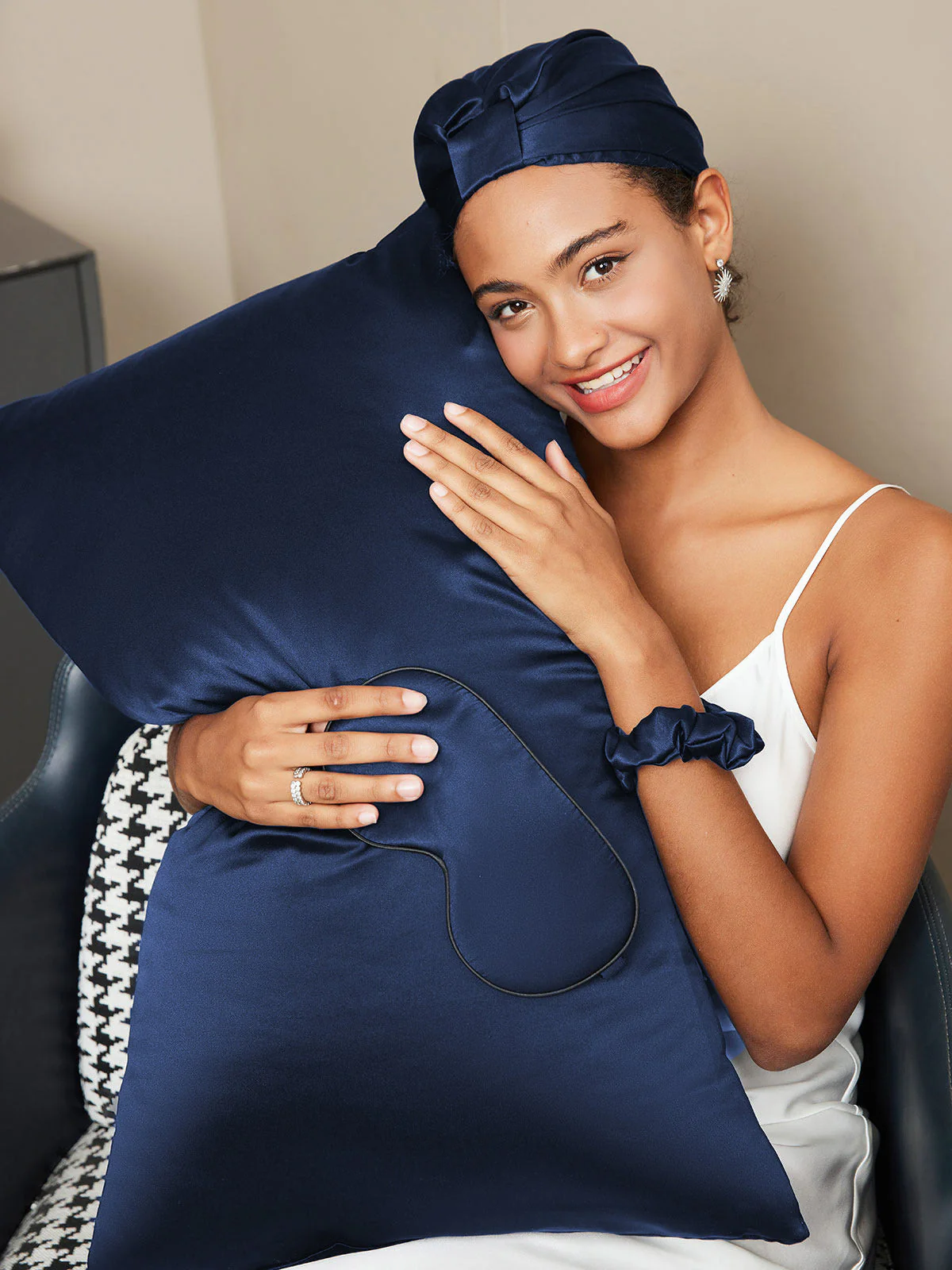 19Momme 4Pcs Set Silk Skin-Friendly Beauty Sleep Set (Hidden Zipper Pillowcase) - Image 23