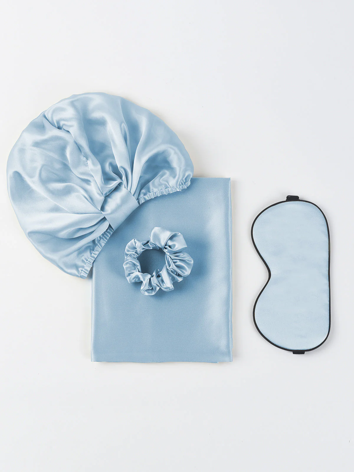 19Momme 4Pcs Set Silk Skin-Friendly Beauty Sleep Set (Hidden Zipper Pillowcase) - Image 31