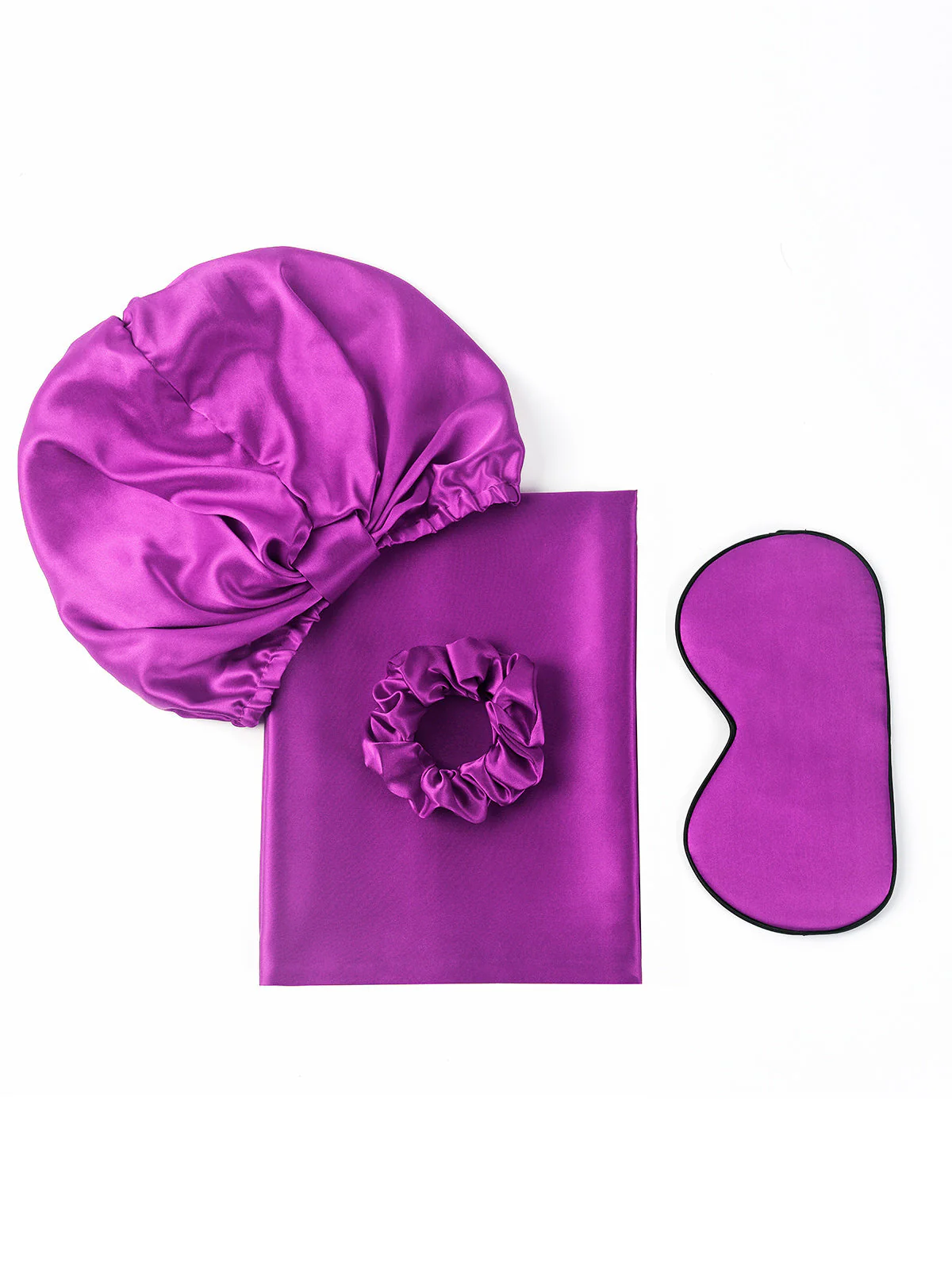 19Momme 4Pcs Set Silk Skin-Friendly Beauty Sleep Set (Hidden Zipper Pillowcase) - Image 44