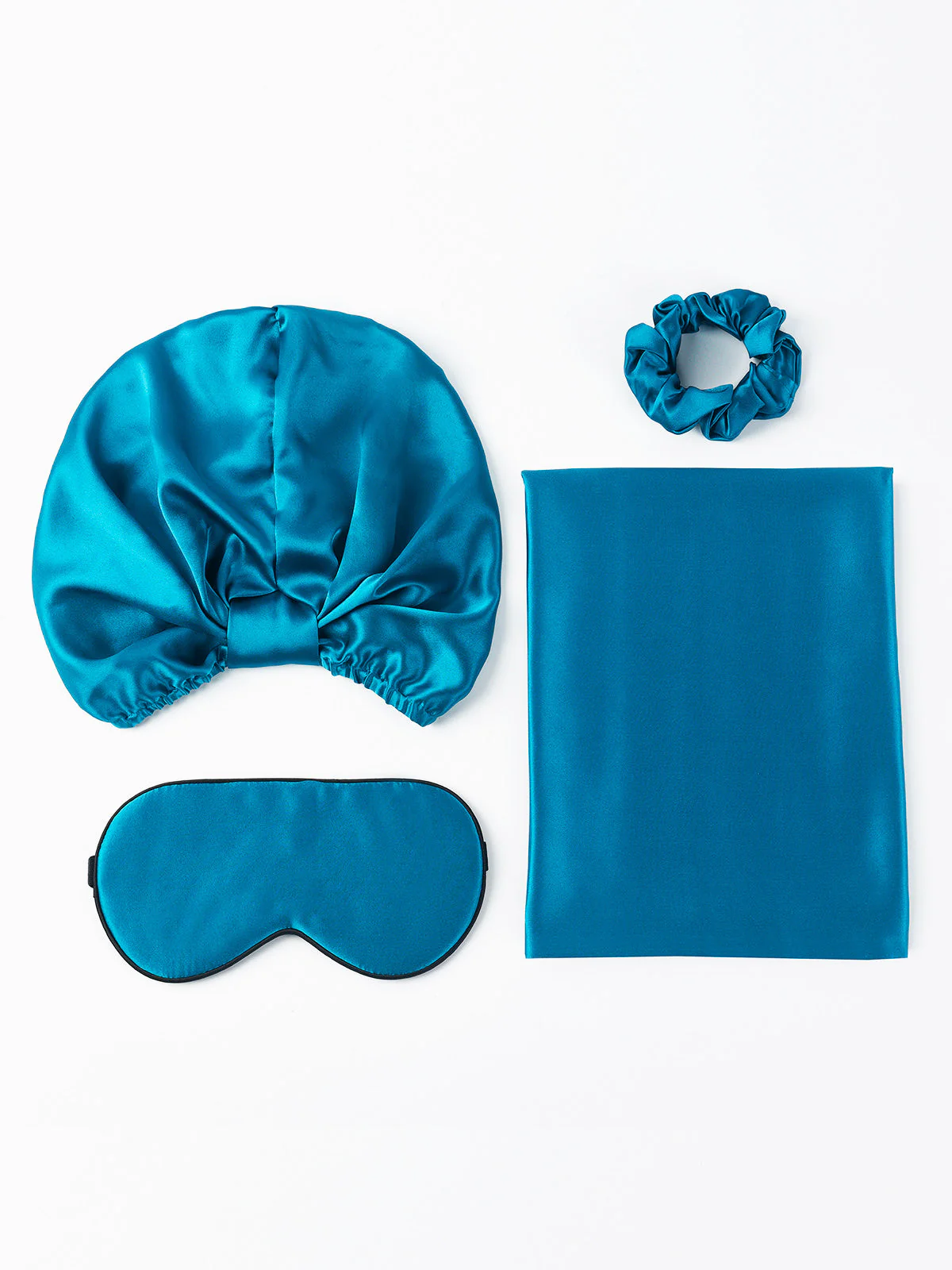 19Momme 4Pcs Set Silk Skin-Friendly Beauty Sleep Set (Hidden Zipper Pillowcase) - Image 58