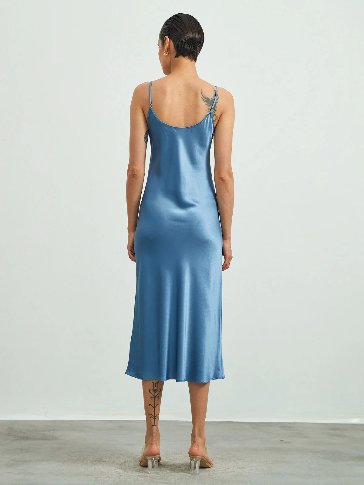 22Momme Long Maxi Silk Slip Dress - Image 38