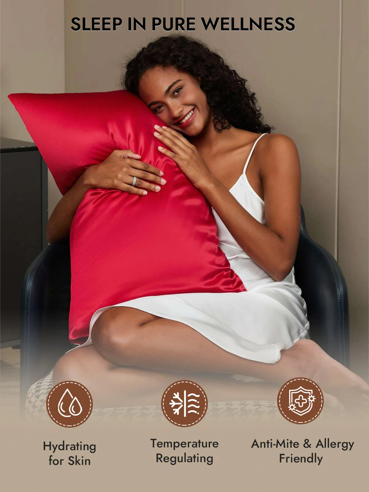 2Pcs 30Momme 100% Silk Pillowcases Bundle- Hidden Zipper - Image 54