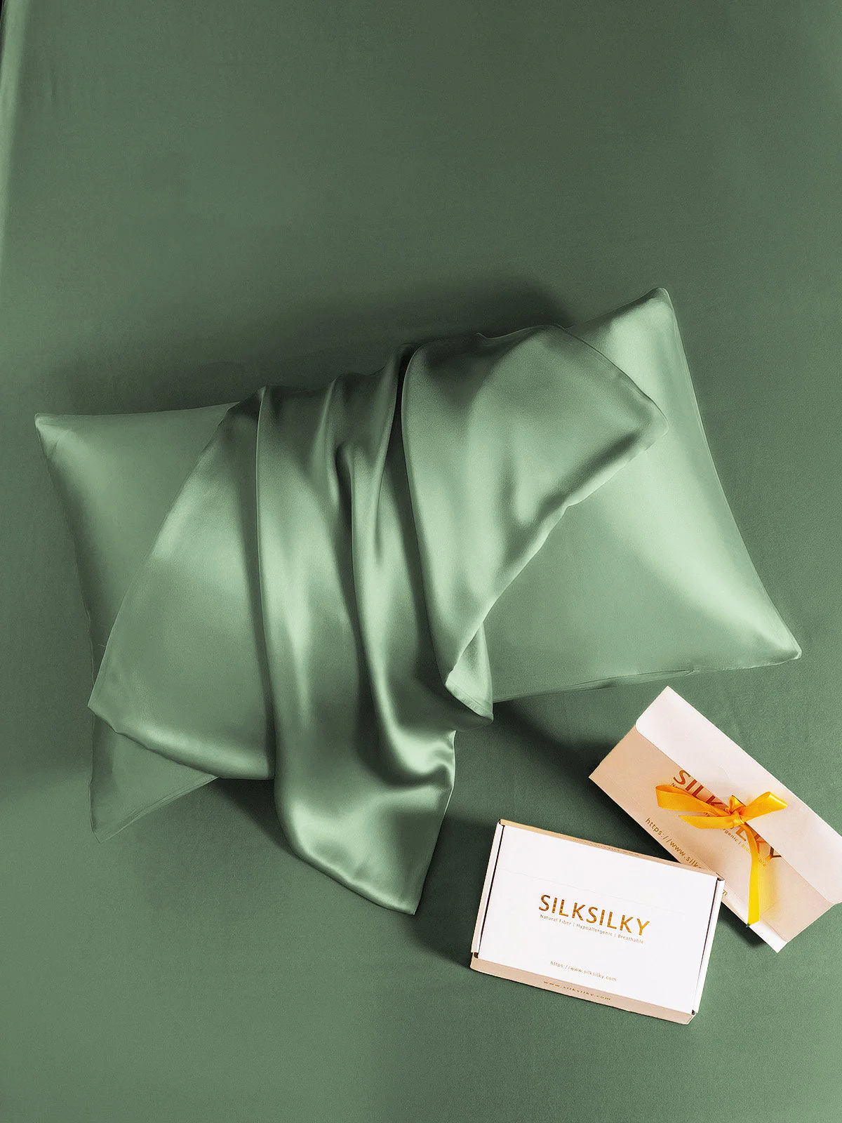 30Momme Luxurious 100% Silk Pillowcase - Envelope - Image 61