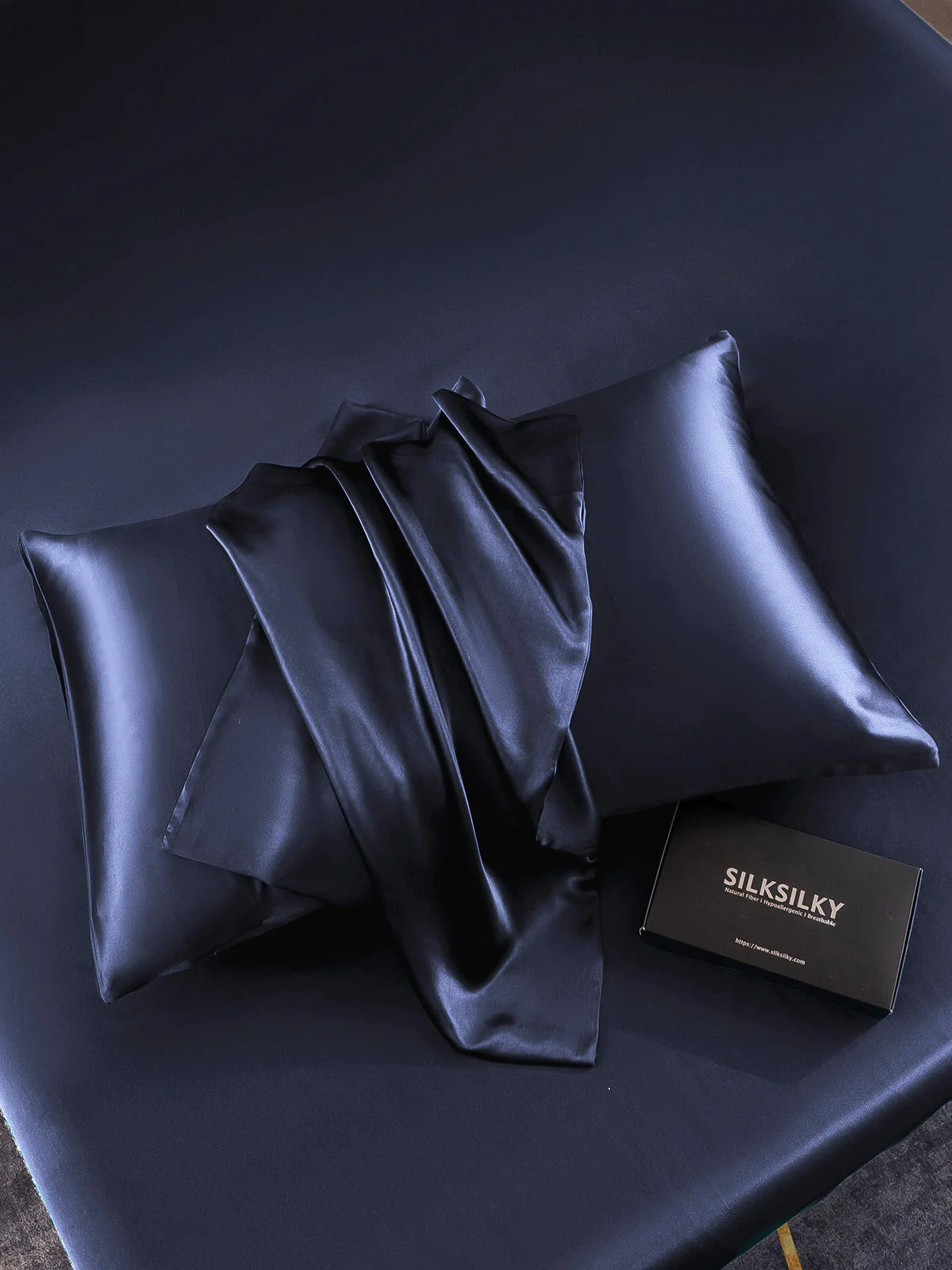 30Momme Luxurious 100% Silk Pillowcase - Hidden Zipper - Image 17