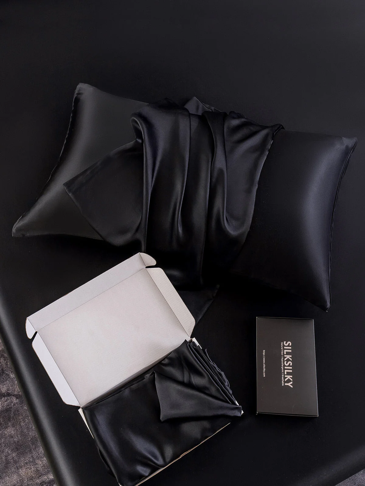 30Momme Luxurious 100% Silk Pillowcase - Hidden Zipper - Image 24