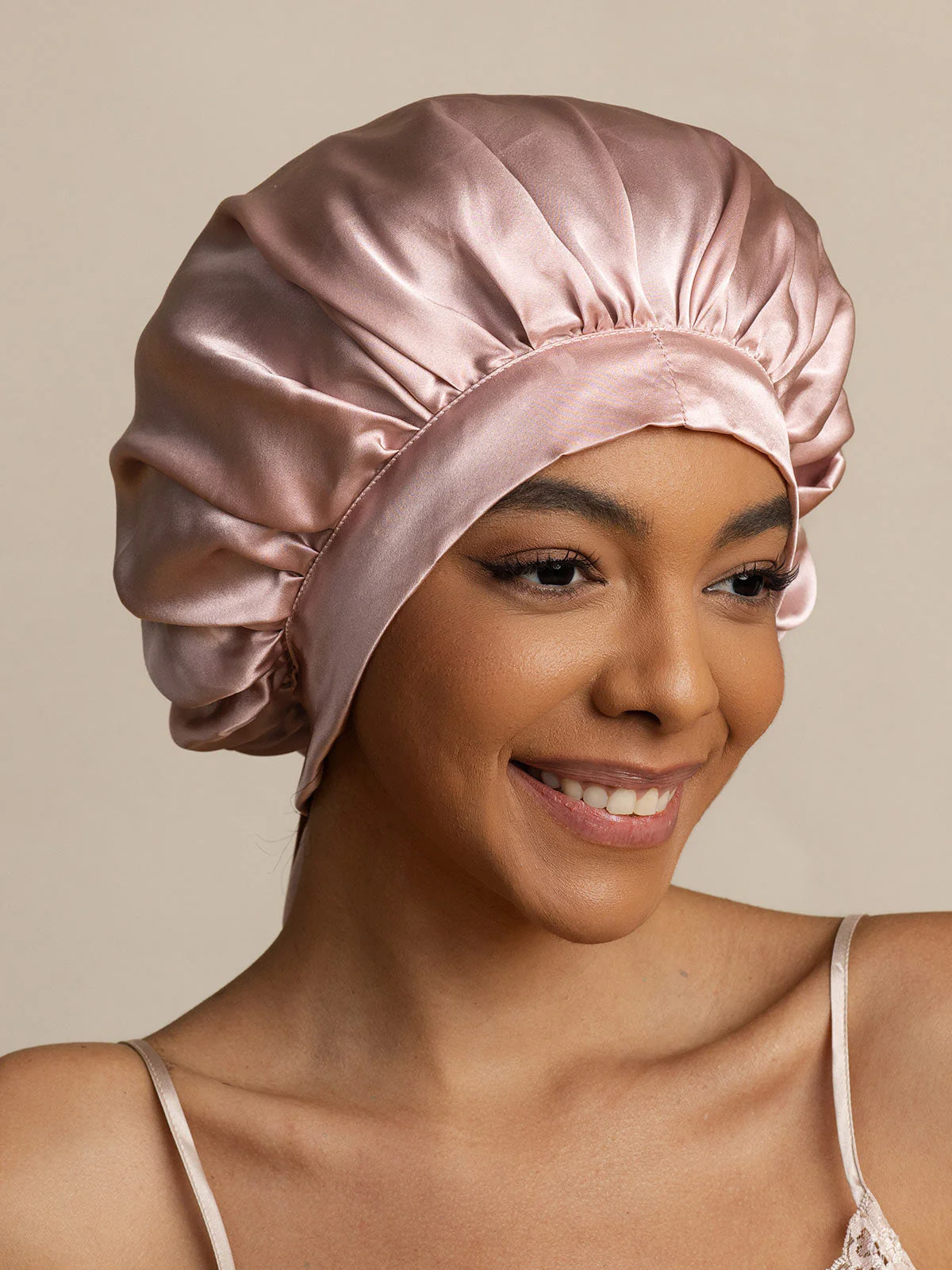 Pure silk Elegant Bonnet with Long Ribbons - Image 11