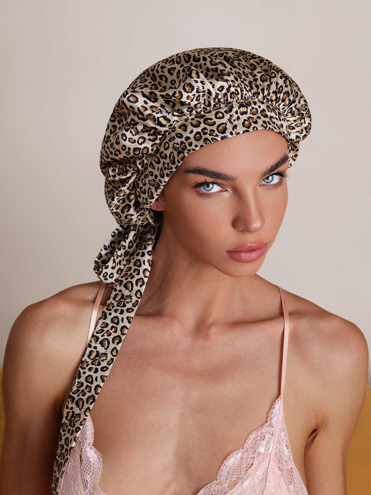 Pure silk Elegant Bonnet with Long Ribbons - Image 32