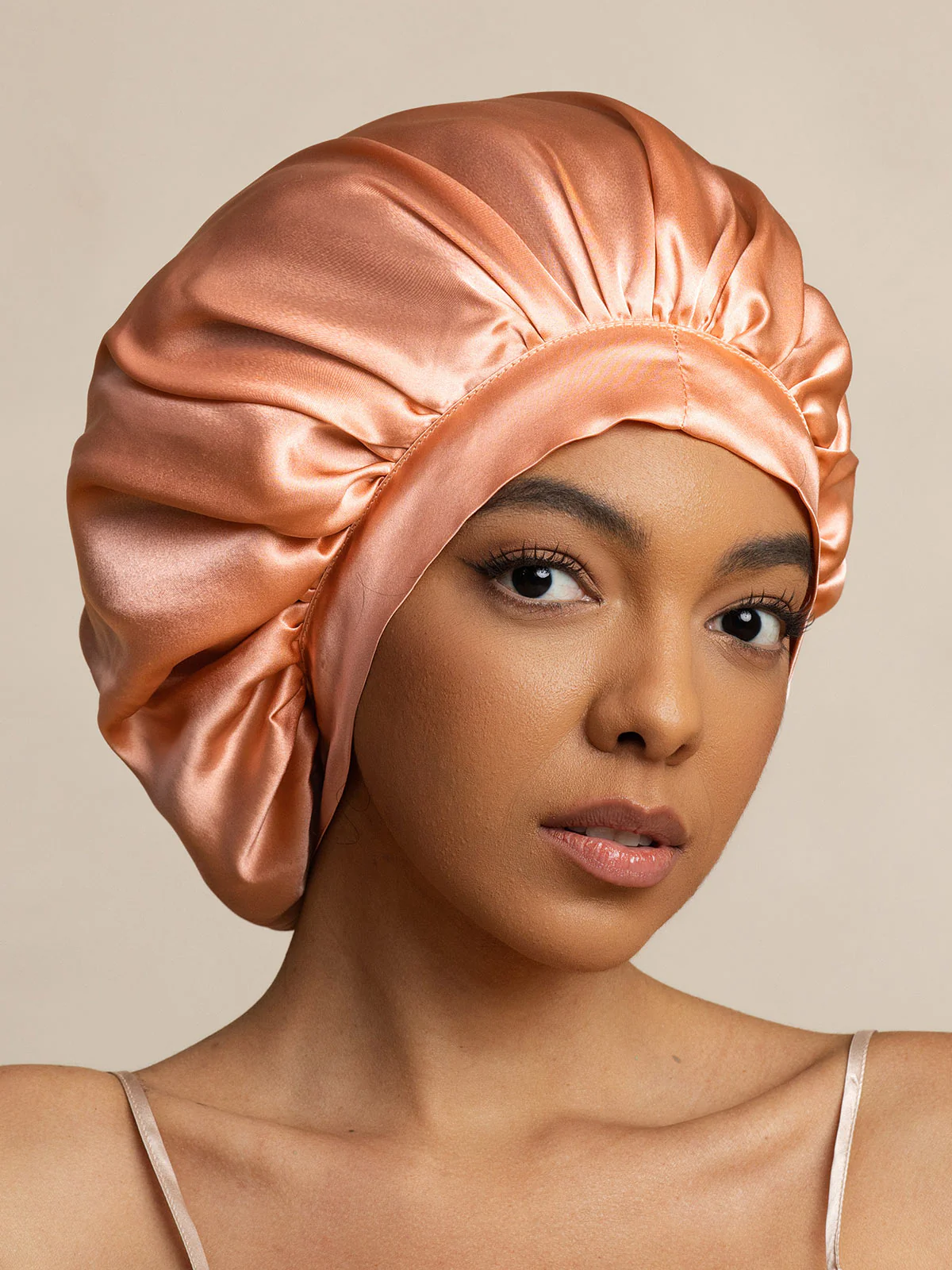 Pure silk Elegant Bonnet with Long Ribbons - Image 43