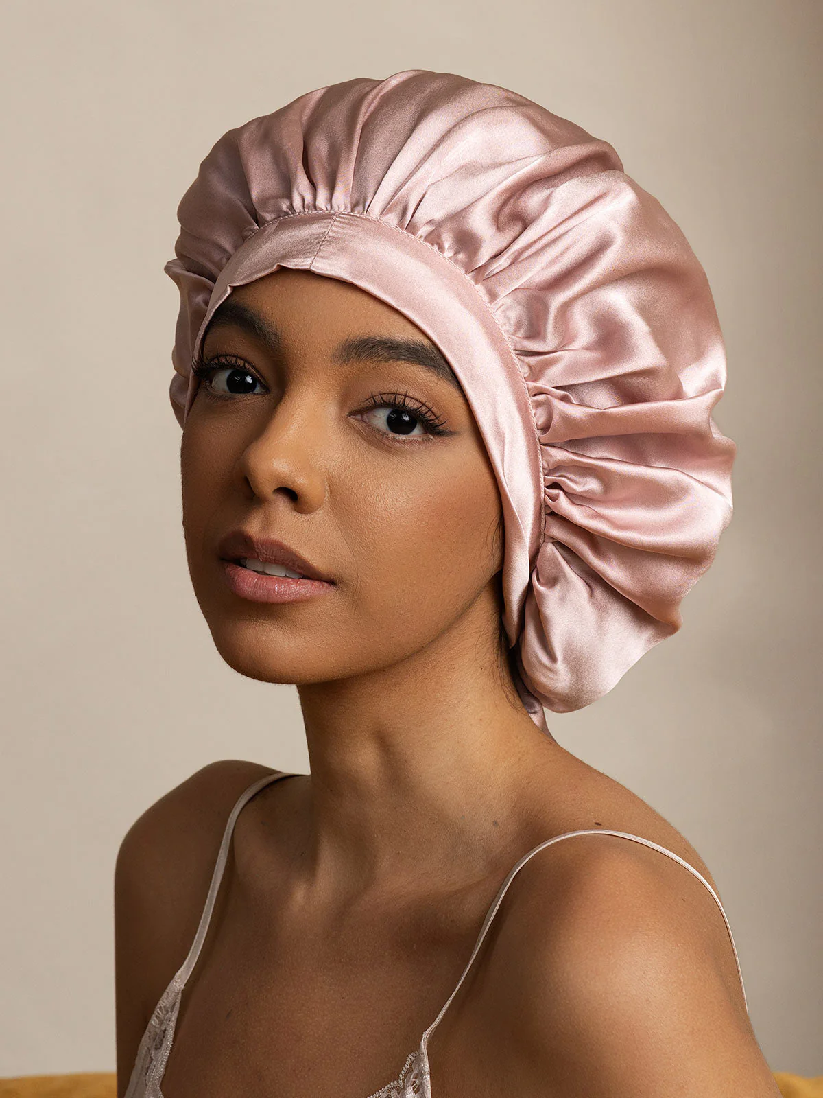 Pure silk Elegant Bonnet with Long Ribbons - Image 8