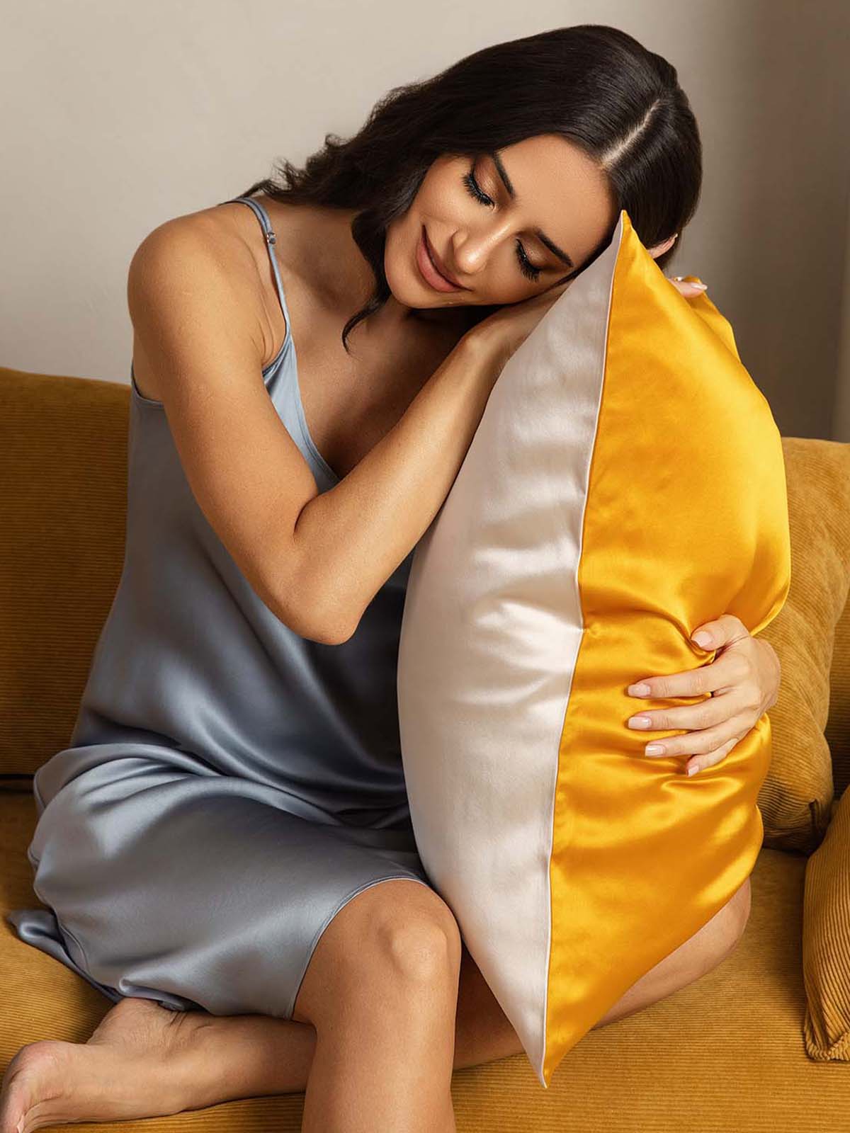 19Momme 100% Mulberry Silk Pillowcase - Hidden Zipper - Image 167