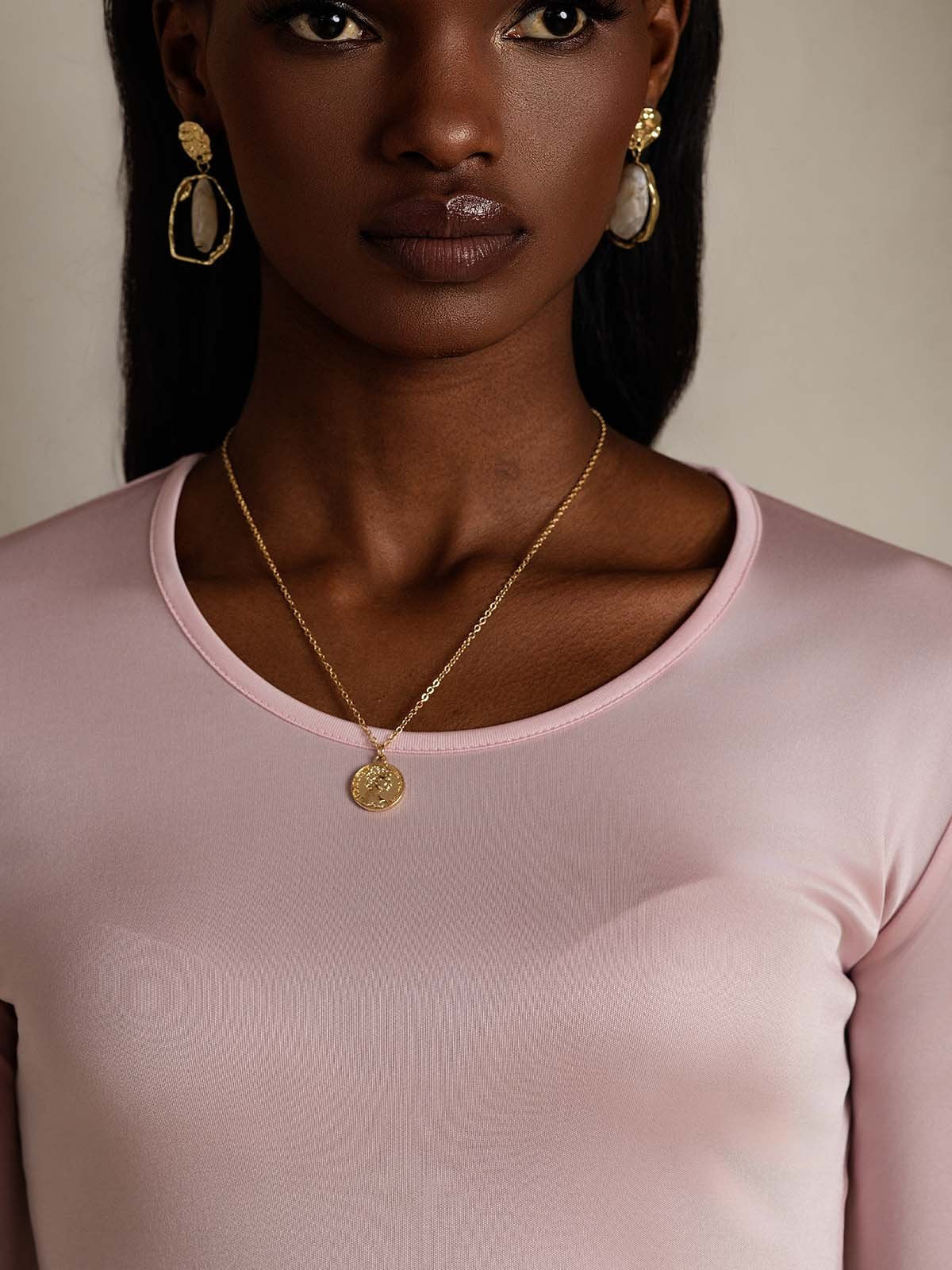 Women's Silk Long Sleeve Round Neck Top - Image 27
