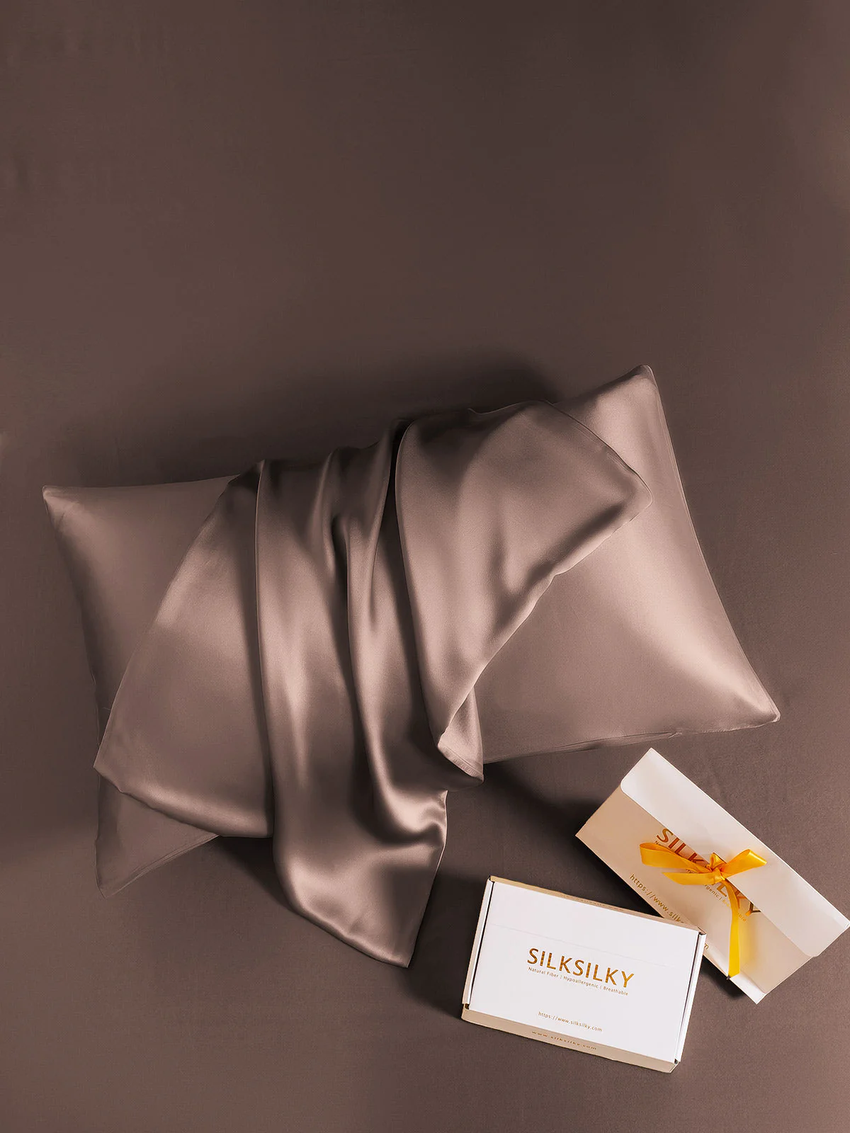 100% Mulberry Silk Pillowcase with Envelope Closure - Image 105