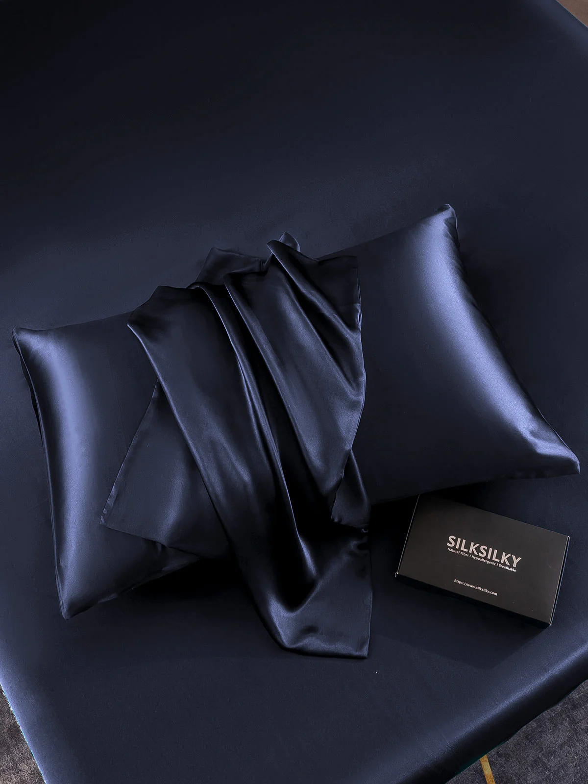 100% Mulberry Silk Pillowcase with Envelope Closure - Image 21