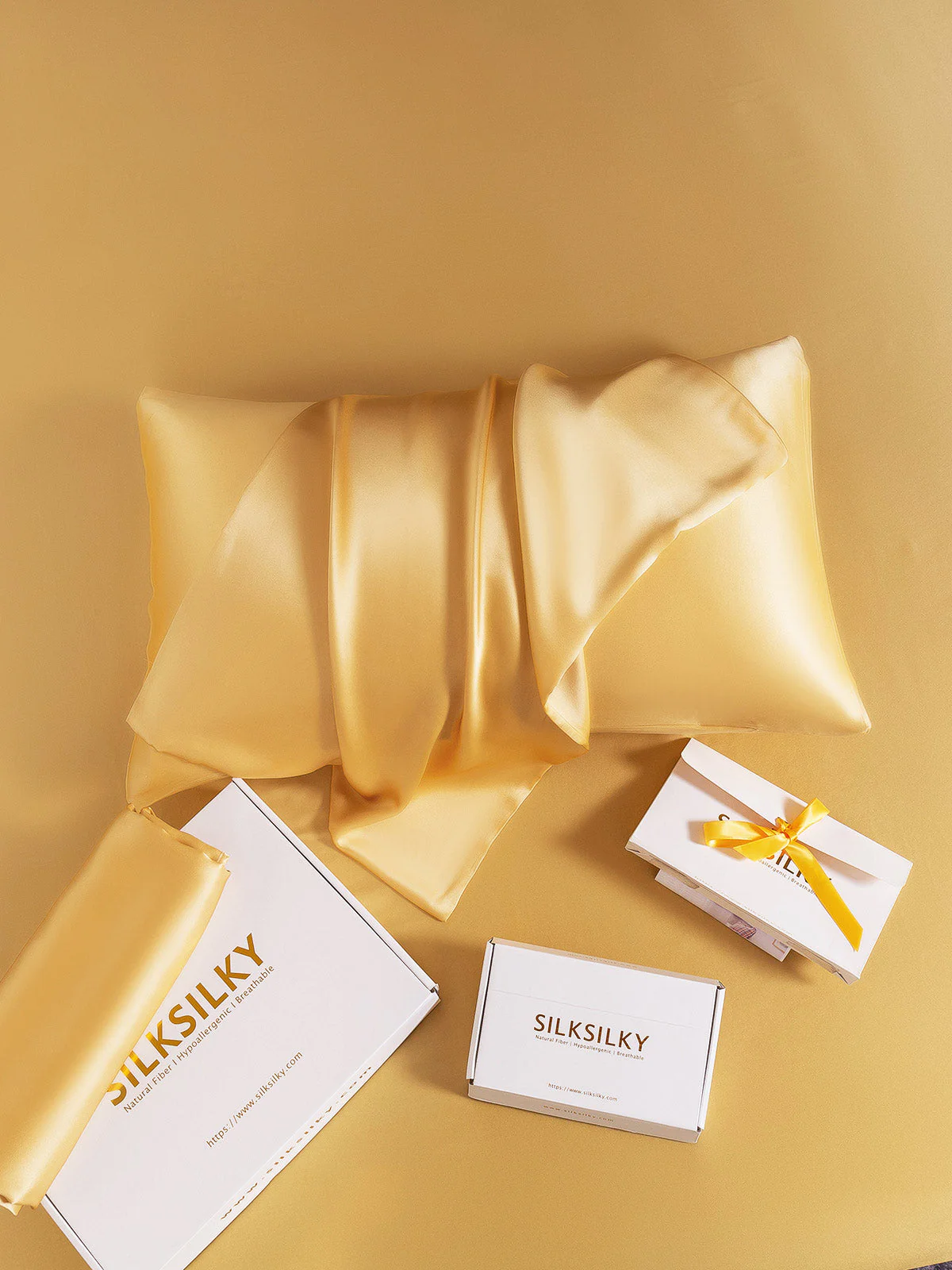 100% Mulberry Silk Pillowcase with Envelope Closure - Image 46