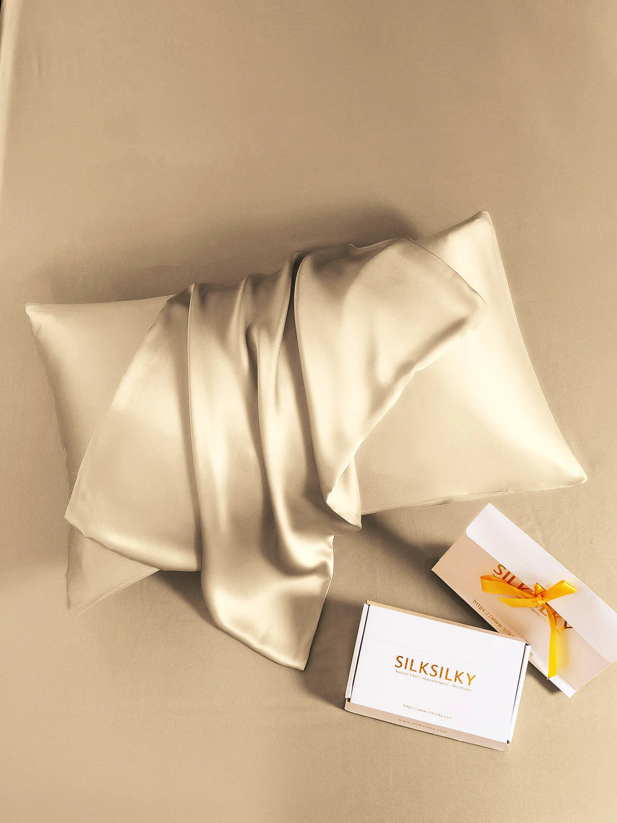 100% Mulberry Silk Pillowcase with Envelope Closure - Image 70