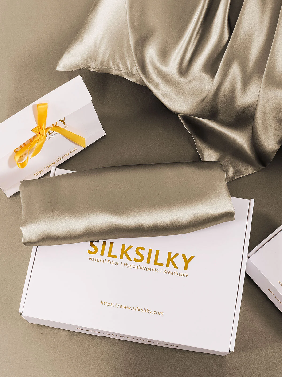 100% Mulberry Silk Pillowcase with Envelope Closure - Image 78