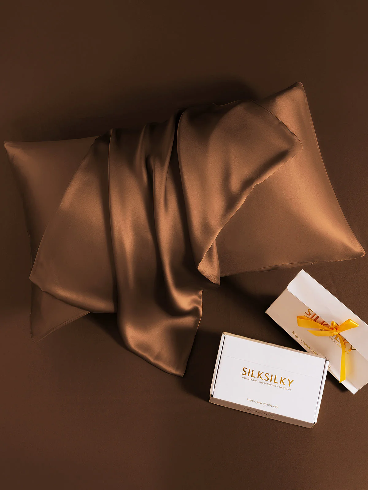 100% Mulberry Silk Pillowcase with Envelope Closure - Image 93